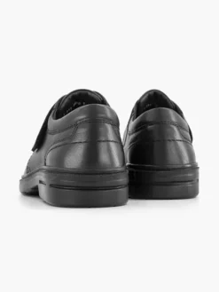 Zwarte Leren Geklede Schoen -Vanharen 2160748 H4