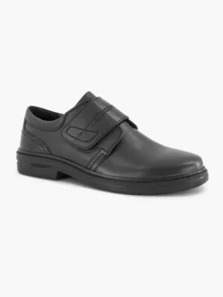 Zwarte Leren Geklede Schoen -Vanharen 2160748 H6