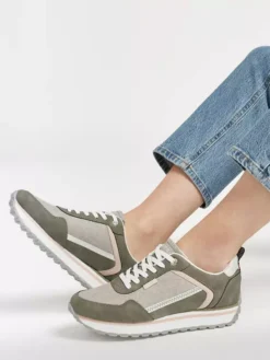 ESPRIT Groene Sneaker -Vanharen 2163004 H10