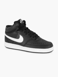 Nike Zwarte Court Vision Mid -Vanharen 2165568 H6