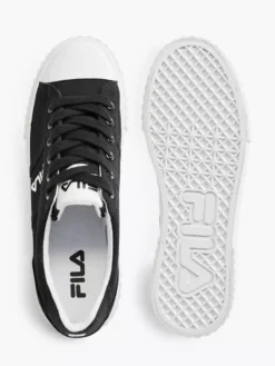 Fila Zwarte Canvas Sneaker Platform -Vanharen 2165858 H3