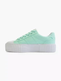 Fila Mintkleurige Canvas Sneaker Platform -Vanharen 2165862 H2
