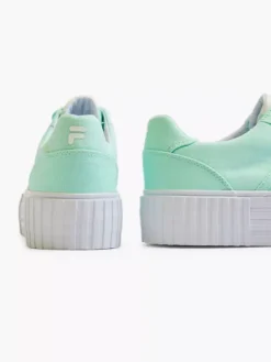 Fila Mintkleurige Canvas Sneaker Platform -Vanharen 2165862 H4