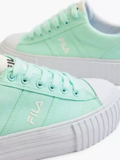 Fila Mintkleurige Canvas Sneaker Platform -Vanharen 2165862 H5