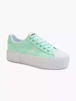 Fila Mintkleurige Canvas Sneaker Platform -Vanharen 2165862 H6