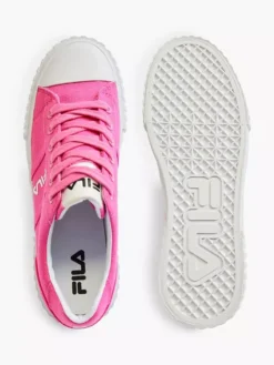 Fila Roze Platform Canvas Sneaker -Vanharen 2165864 H3