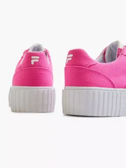 Fila Roze Platform Canvas Sneaker -Vanharen 2165864 H4