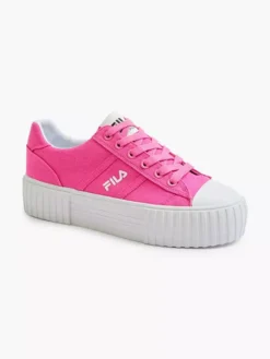 Fila Roze Platform Canvas Sneaker -Vanharen 2165864 H6
