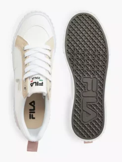 Fila Witte Platform Sneaker -Vanharen 2166580 H3