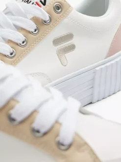 Fila Witte Platform Sneaker -Vanharen 2166580 H5