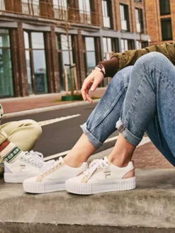 Fila Witte Platform Sneaker -Vanharen 2166580 H9