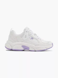 Fila Witte Chunky Sneaker Lila Zool
