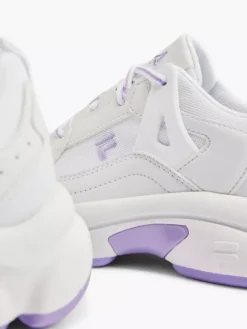 Fila Witte Chunky Sneaker Lila Zool -Vanharen 2166585 H5