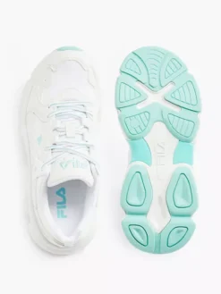 Fila Witte Chunky Sneaker Turqoise Zool -Vanharen 2166586 H3