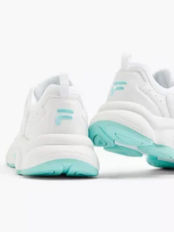 Fila Witte Chunky Sneaker Turqoise Zool -Vanharen 2166586 H4