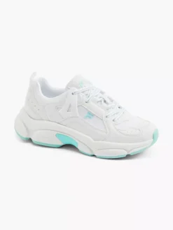 Fila Witte Chunky Sneaker Turqoise Zool -Vanharen 2166586 H6