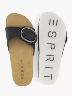 ESPRIT Zwarte Slipper Siergesp -Vanharen 2166630 H3