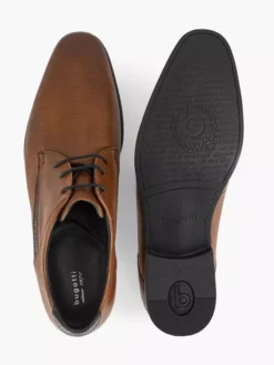 Bugatti Cognac Leren Veterschoen -Vanharen 2168956 H3