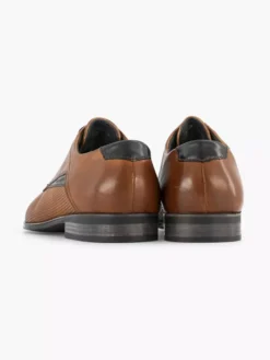 Bugatti Cognac Leren Veterschoen -Vanharen 2168956 H4