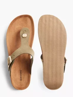 Groene Teenslipper -Vanharen 2169363 H3