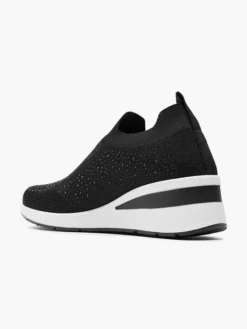 Zwarte Instapper Steentjes -Vanharen 2170822 H3