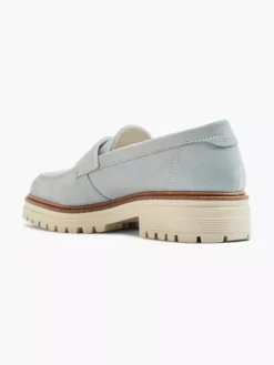 Lichtblauwe Chunky Nubuck Loafer -Vanharen 2171575 H3