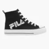 Fila Zwarte Canvas Hoge Sneaker 1 Fila Zwarte Canvas Hoge Sneaker -Vanharen 2172952 H1