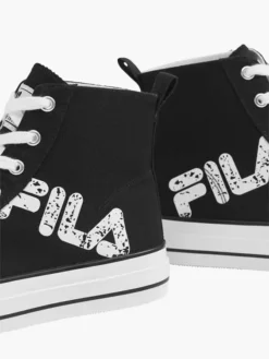 Fila Zwarte Canvas Hoge Sneaker -Vanharen 2172952 H5