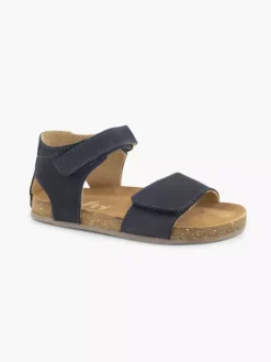 Victory Donkerblauwe Leren Sandaal -Vanharen 2173365 H6