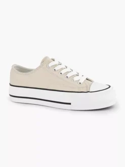 Beige Canvas Sneaker -Vanharen 2174238 H6