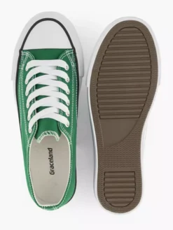 Groene Canvas Sneaker -Vanharen 2174249 H3