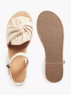 Beige Sandaal Knoop -Vanharen 2176812 H3