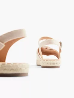 Beige Sandaal Knoop -Vanharen 2176812 H4