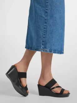 Zwarte Slipper Sleehak -Vanharen 2176830 H10