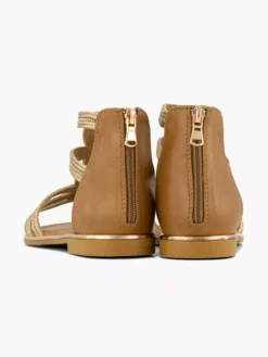 Bruine Sandaal Steentjes -Vanharen 2178939 H4