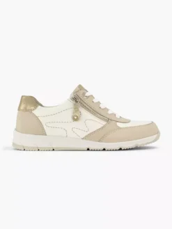 Beige Nubuck Sneaker