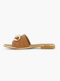 Cognac Slipper Sierketting -Vanharen 2179676 H2