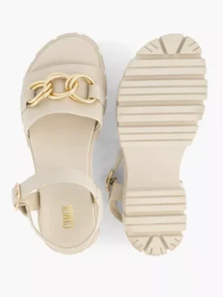 Beige Chunky Sandaal Sierketting -Vanharen 2179775 H3