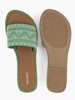 Groene Slipper Studs -Vanharen 2180778 H3