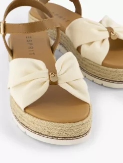 ESPRIT Beige Sandaal Touw -Vanharen 2180842 H3
