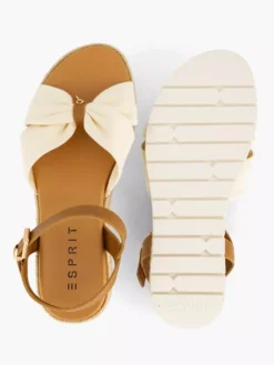 ESPRIT Beige Sandaal Touw -Vanharen 2180842 H5