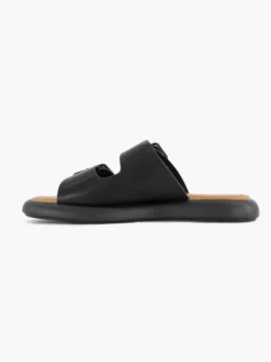 Zwarte Slipper Gespen -Vanharen 2180866 H2