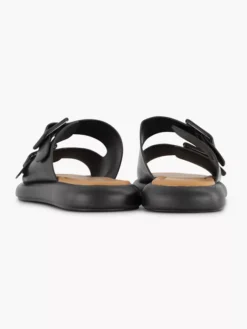 Zwarte Slipper Gespen -Vanharen 2180866 H4