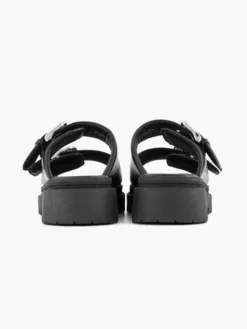 Zwarte Chunky Slipper -Vanharen 2180891 H4