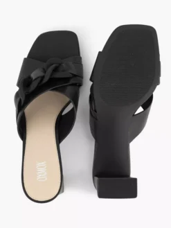 Zwart Muiltje Sierketting -Vanharen 2180912 H3