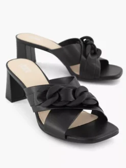 Zwart Muiltje Sierketting -Vanharen 2180912 H5