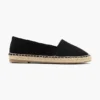 Zwarte Espadrille Touw -Vanharen 2181467 H1