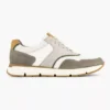 Wit Groene Suéde Sneaker -Vanharen 2181927 H1