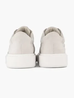 Lichtgrijze Leren Sneaker -Vanharen 2181962 H4