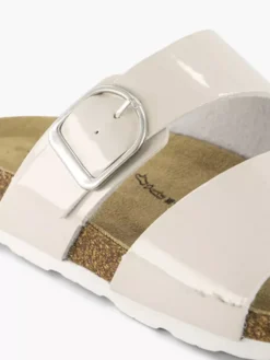 Easy Street Beige Slipper -Vanharen 2181976 H5